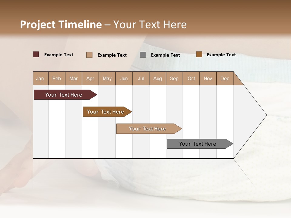 Open Mouth Looking Behind Blond Hair PowerPoint Template