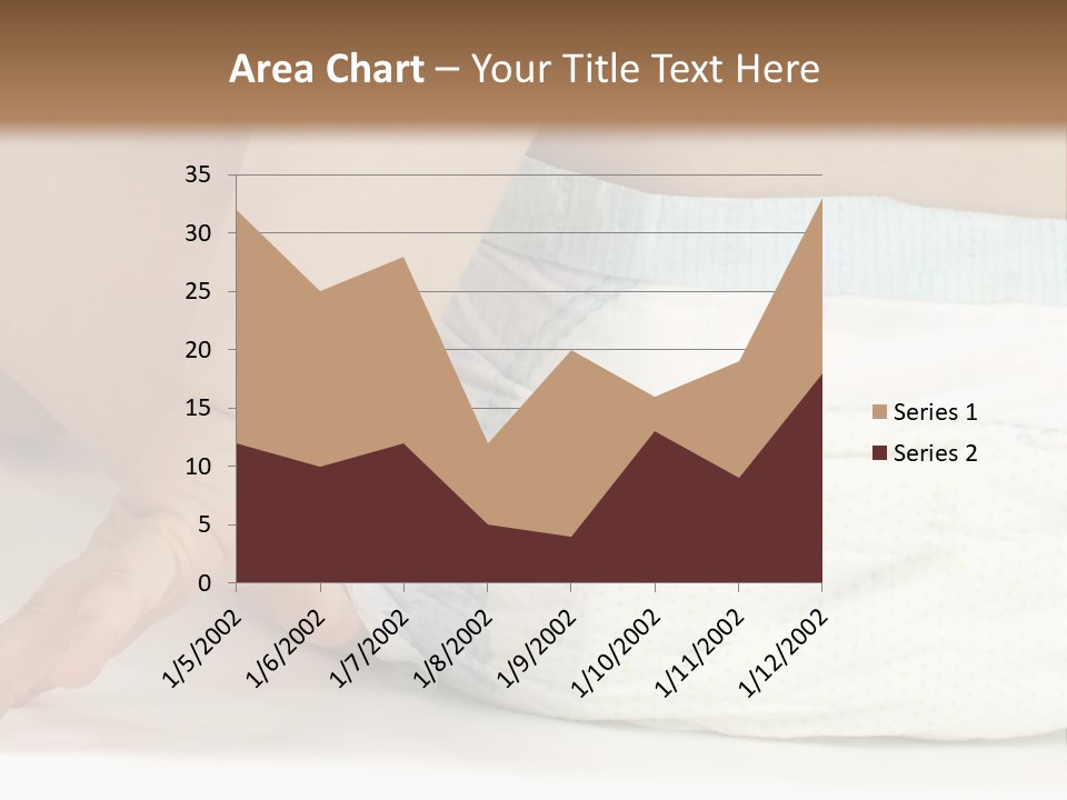 Open Mouth Looking Behind Blond Hair PowerPoint Template