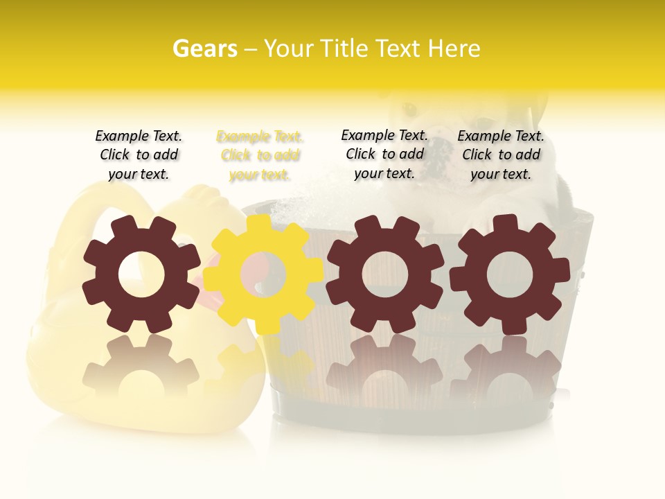 Small Washtub Pedigree PowerPoint Template