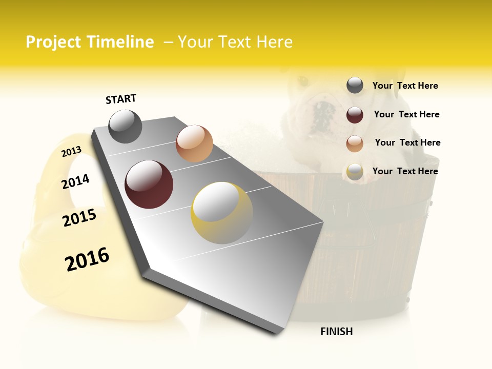 Small Washtub Pedigree PowerPoint Template