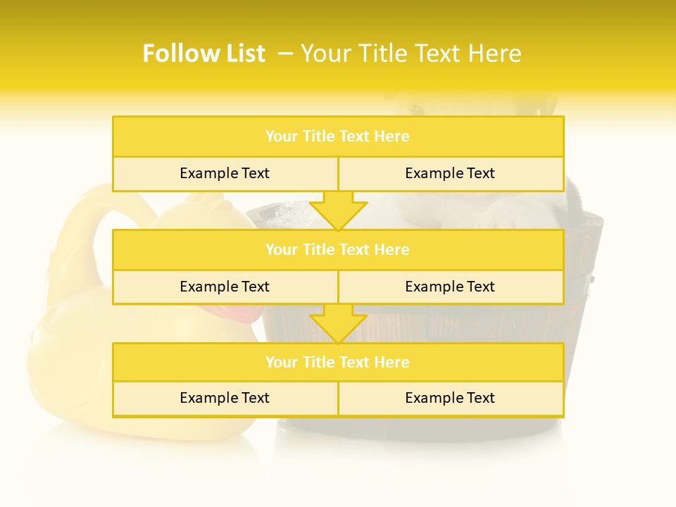 Small Washtub Pedigree PowerPoint Template