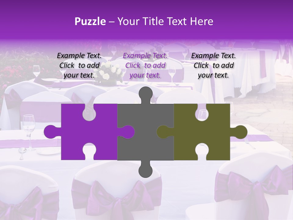 Flower Wineglass Dinner PowerPoint Template