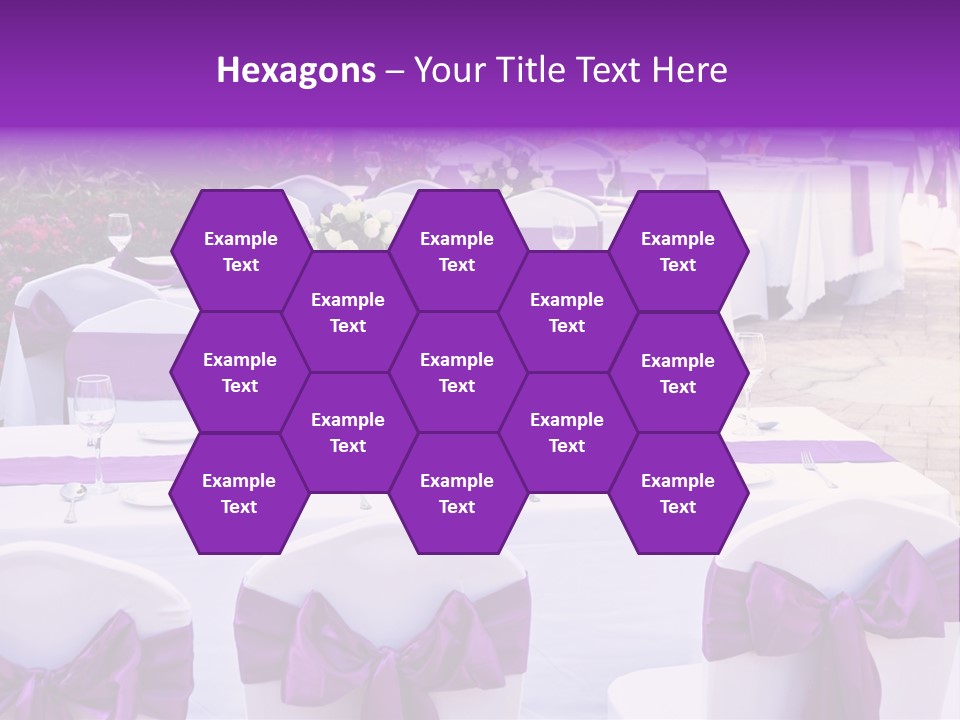 Flower Wineglass Dinner PowerPoint Template