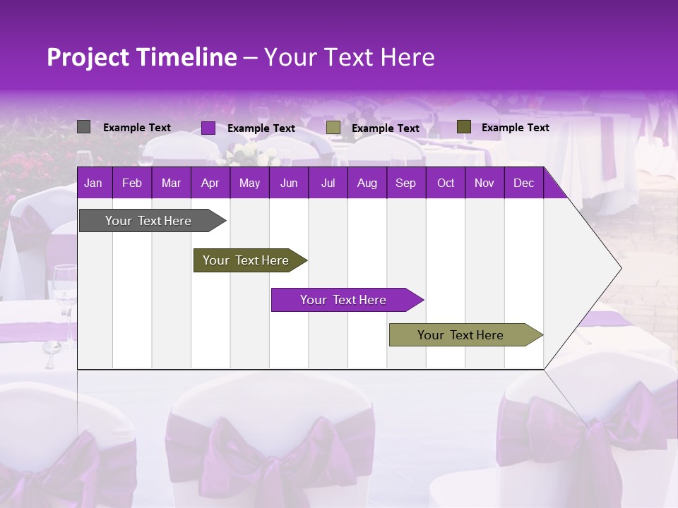 Flower Wineglass Dinner PowerPoint Template