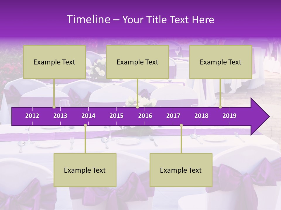 Flower Wineglass Dinner PowerPoint Template