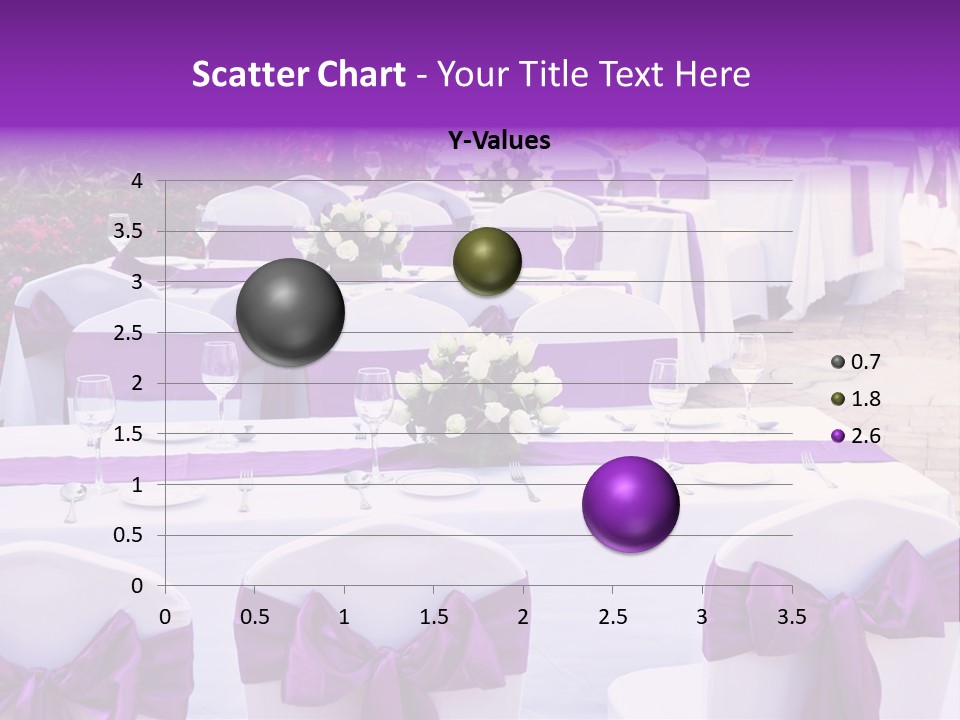Flower Wineglass Dinner PowerPoint Template