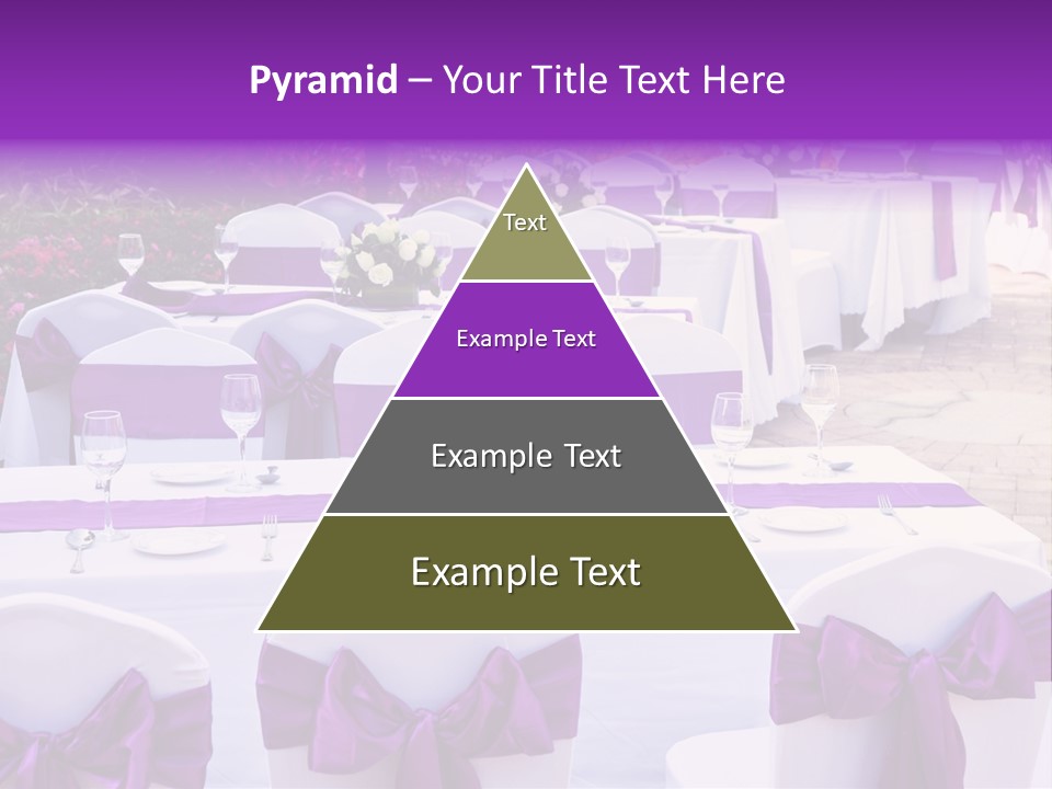 Flower Wineglass Dinner PowerPoint Template