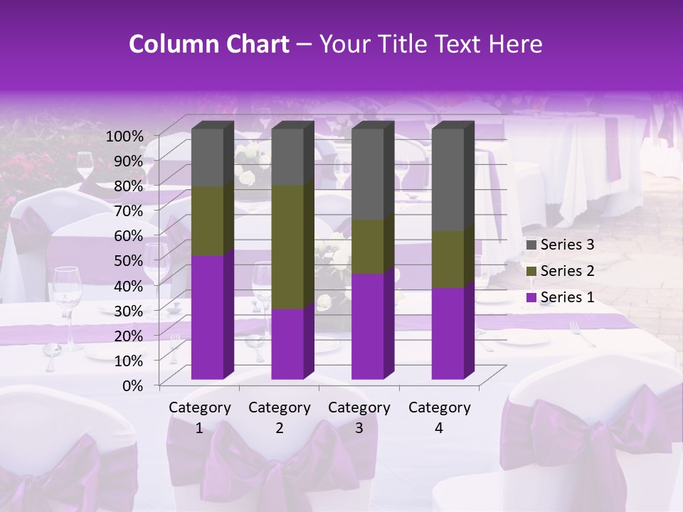 Flower Wineglass Dinner PowerPoint Template