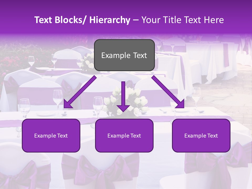 Flower Wineglass Dinner PowerPoint Template