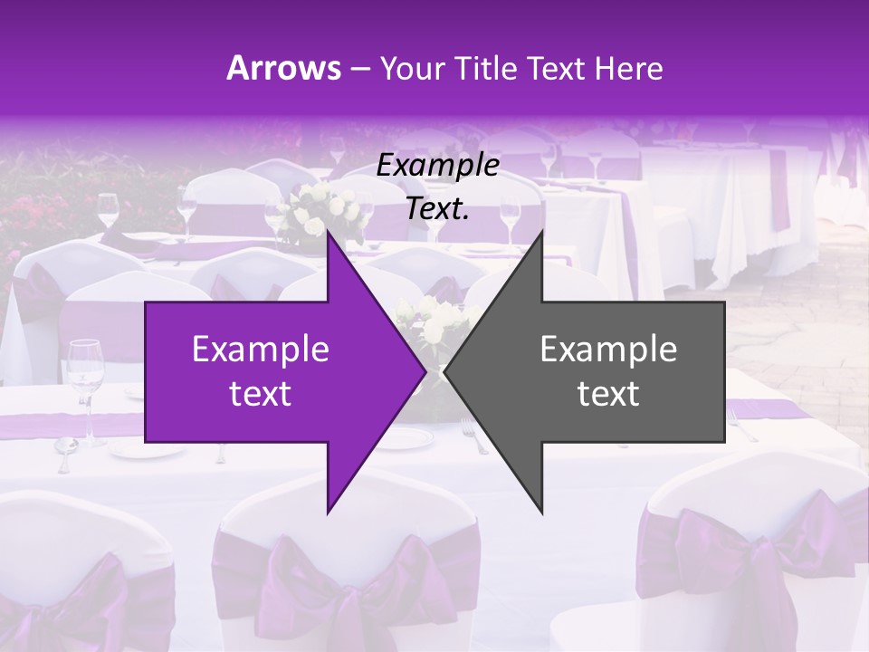 Flower Wineglass Dinner PowerPoint Template