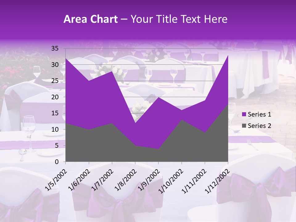 Flower Wineglass Dinner PowerPoint Template