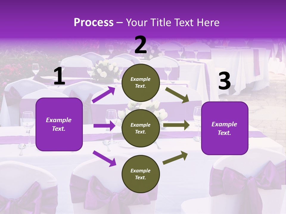 Flower Wineglass Dinner PowerPoint Template