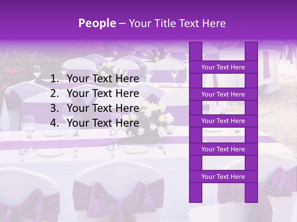 Flower Wineglass Dinner PowerPoint Template