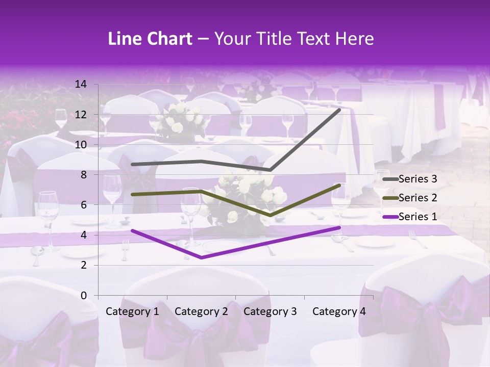 Flower Wineglass Dinner PowerPoint Template