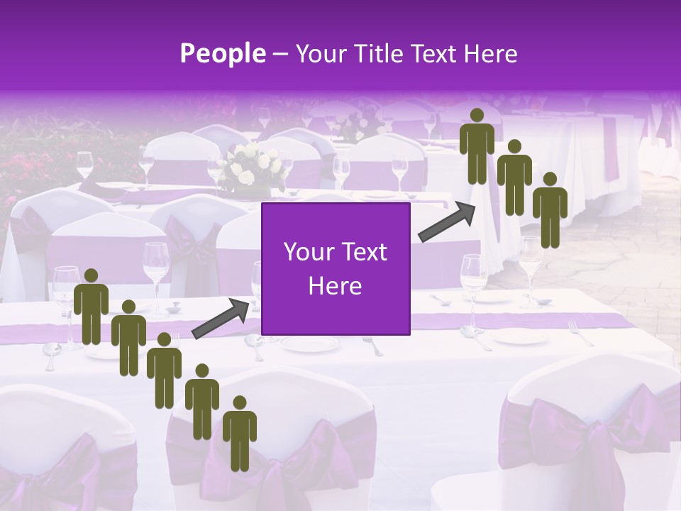 Flower Wineglass Dinner PowerPoint Template