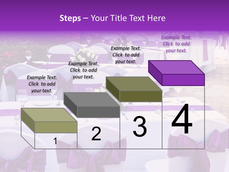 Flower Wineglass Dinner PowerPoint Template