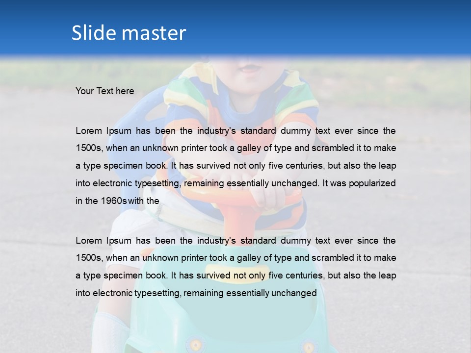 Looking Teaching Special Needs PowerPoint Template