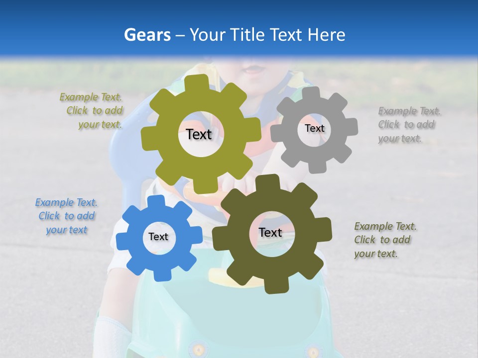 Looking Teaching Special Needs PowerPoint Template