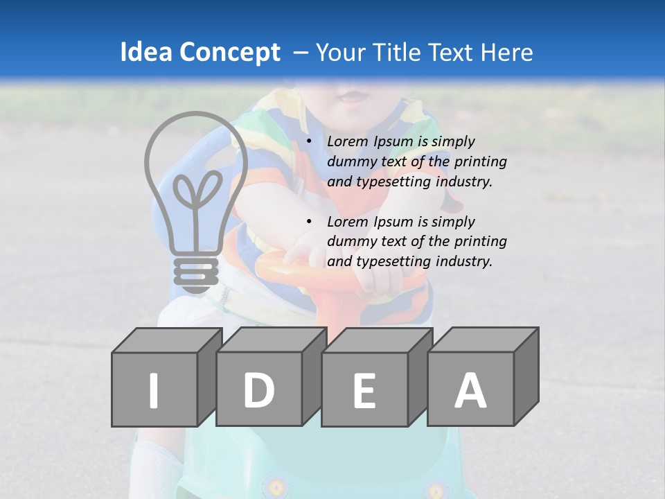 Looking Teaching Special Needs PowerPoint Template