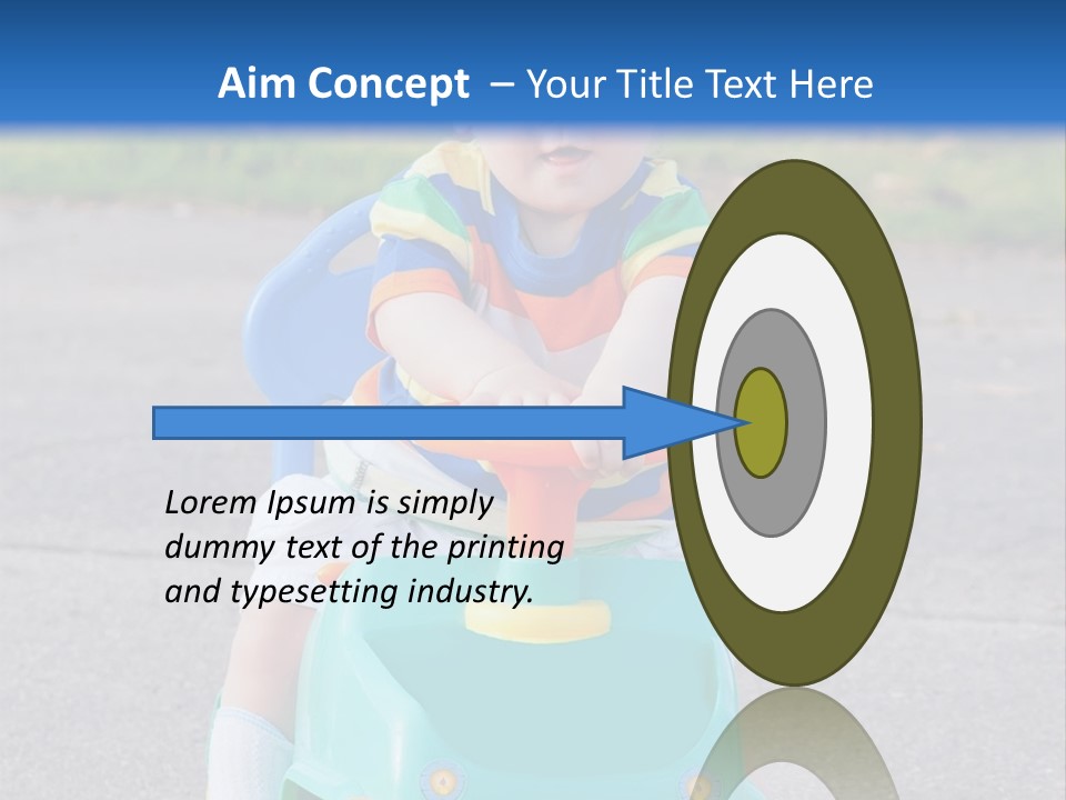 Looking Teaching Special Needs PowerPoint Template