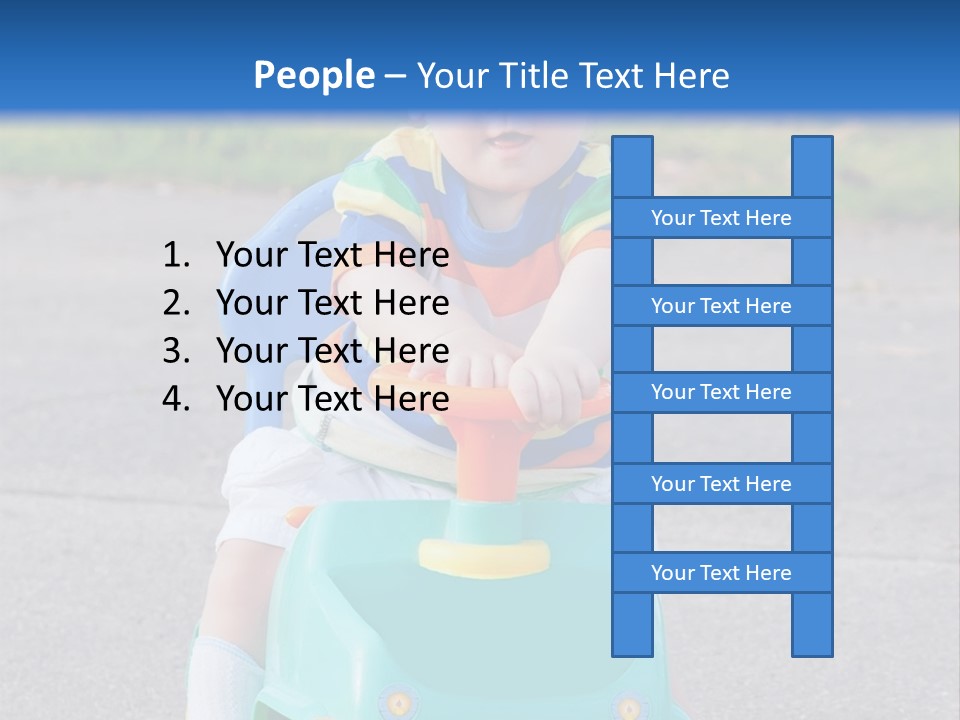 Looking Teaching Special Needs PowerPoint Template