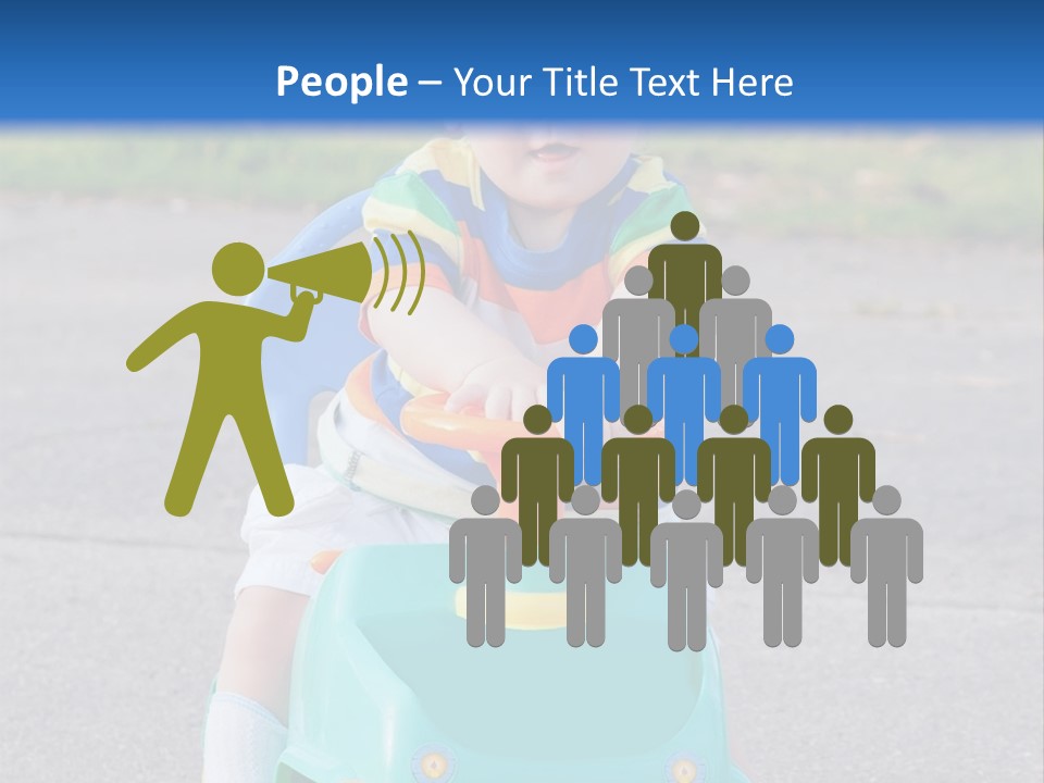 Looking Teaching Special Needs PowerPoint Template