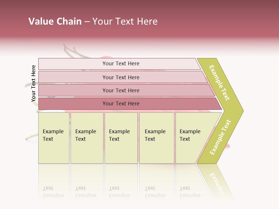 Pile Capsicum Annuum Produce PowerPoint Template