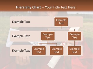 Schoolgirl Grad Money PowerPoint Template