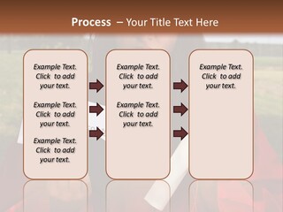 Schoolgirl Grad Money PowerPoint Template