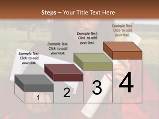 Schoolgirl Grad Money PowerPoint Template