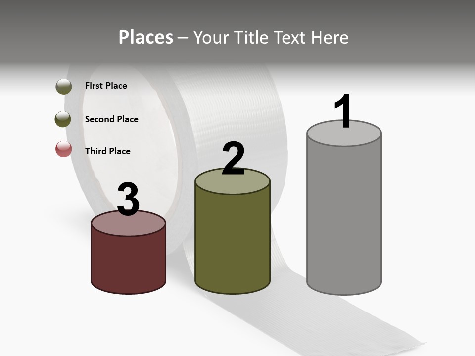 Background Sticky Repair PowerPoint Template