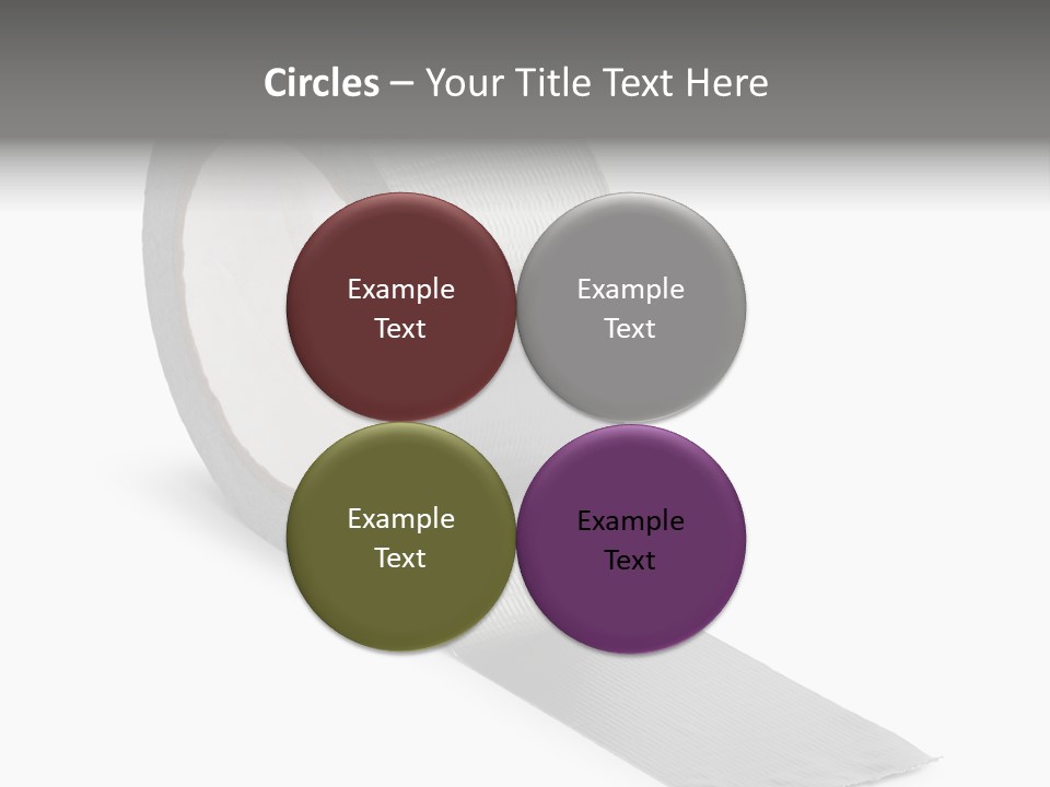 Background Sticky Repair PowerPoint Template