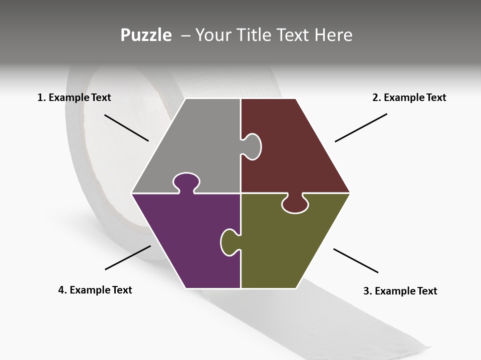 Background Sticky Repair PowerPoint Template