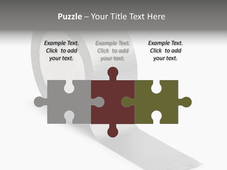 Background Sticky Repair PowerPoint Template