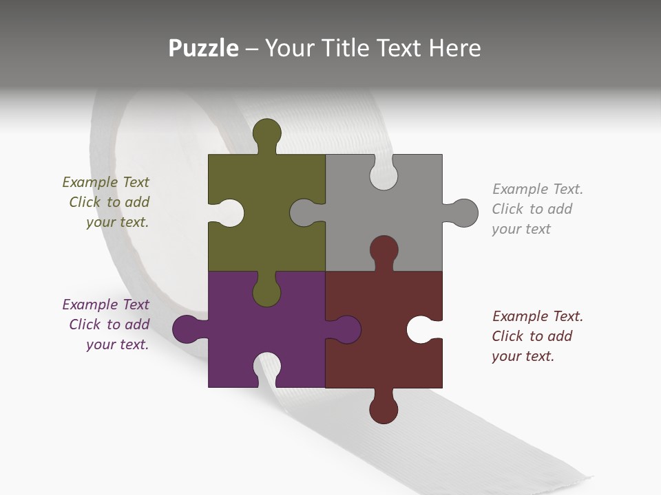 Background Sticky Repair PowerPoint Template