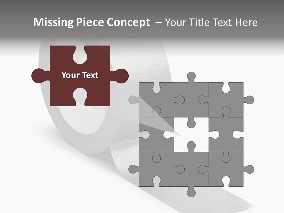 Background Sticky Repair PowerPoint Template