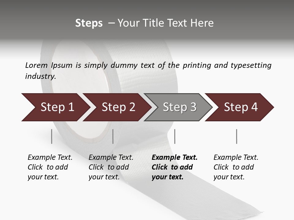 Background Sticky Repair PowerPoint Template