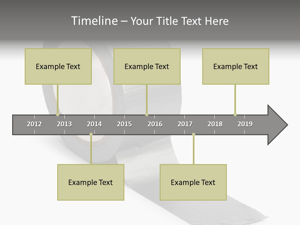 Background Sticky Repair PowerPoint Template