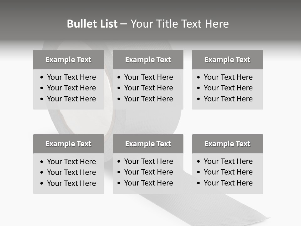 Background Sticky Repair PowerPoint Template