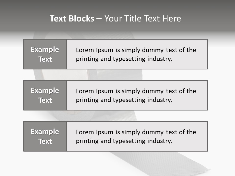Background Sticky Repair PowerPoint Template