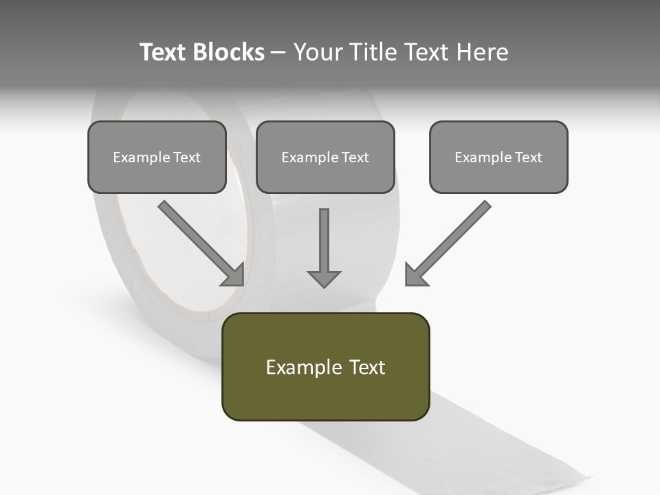 Background Sticky Repair PowerPoint Template