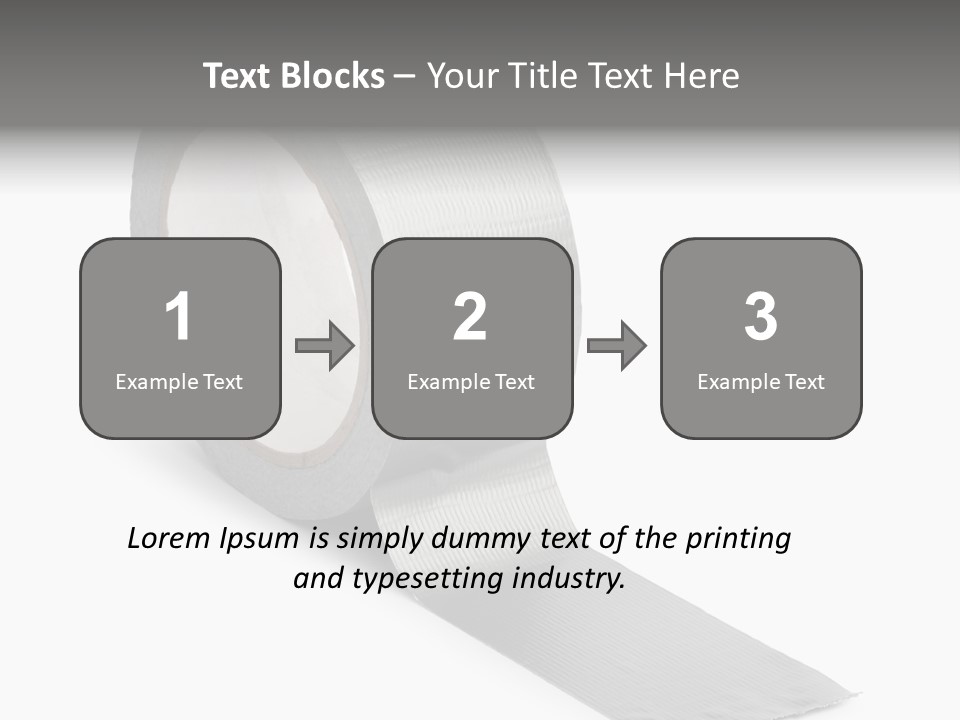 Background Sticky Repair PowerPoint Template