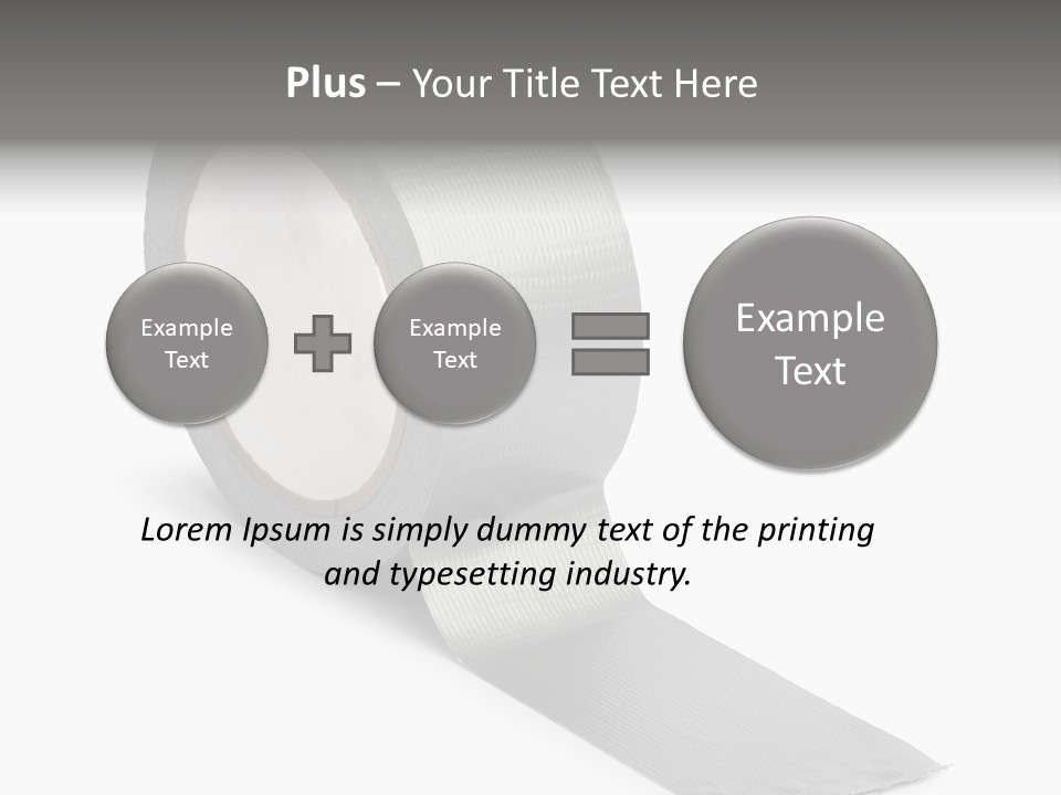 Background Sticky Repair PowerPoint Template