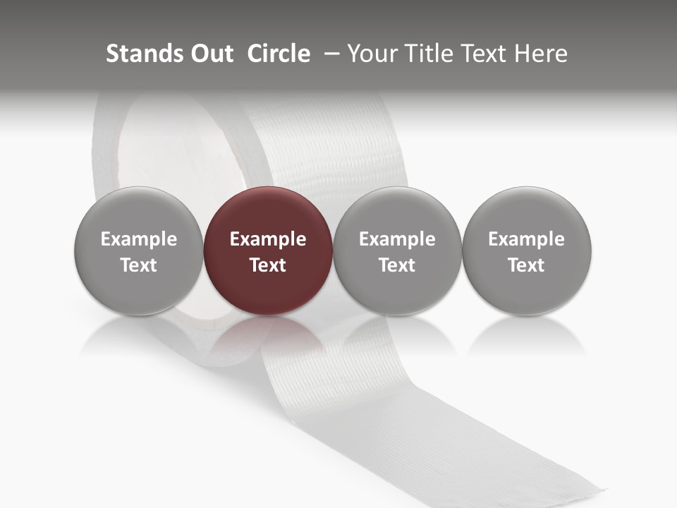 Background Sticky Repair PowerPoint Template