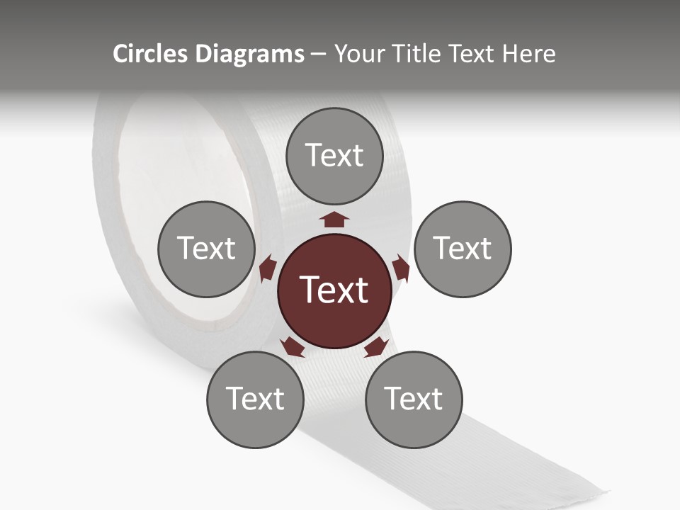 Background Sticky Repair PowerPoint Template