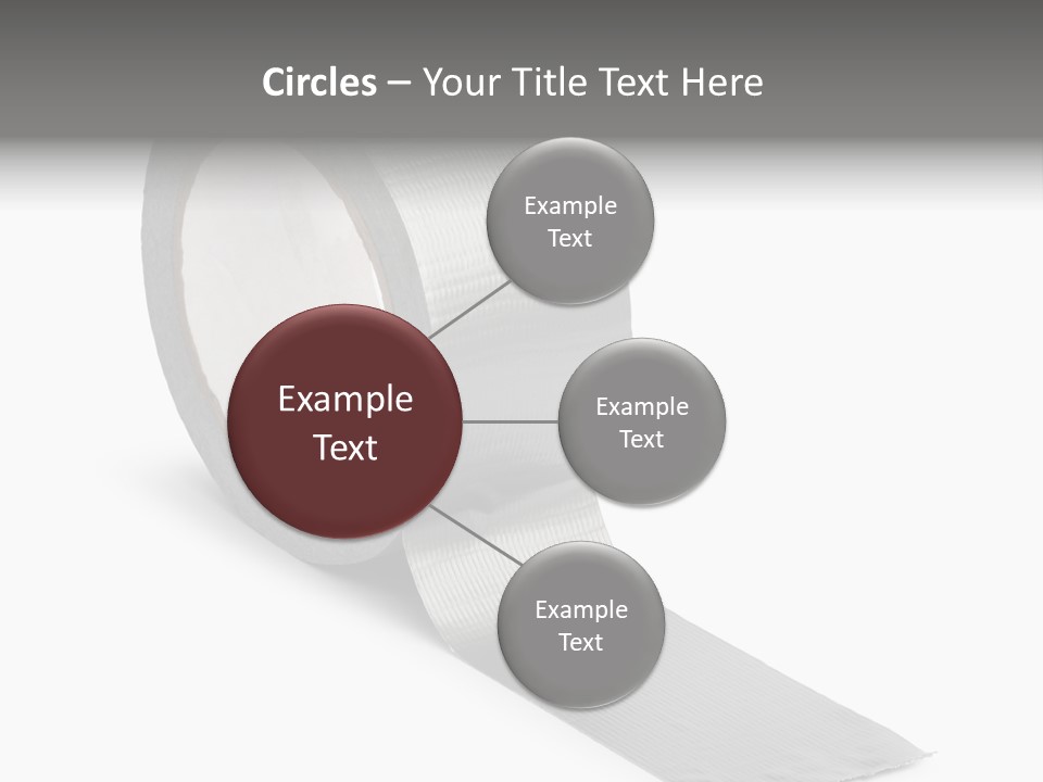 Background Sticky Repair PowerPoint Template