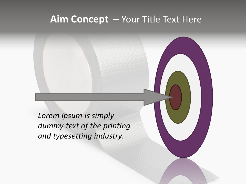 Background Sticky Repair PowerPoint Template