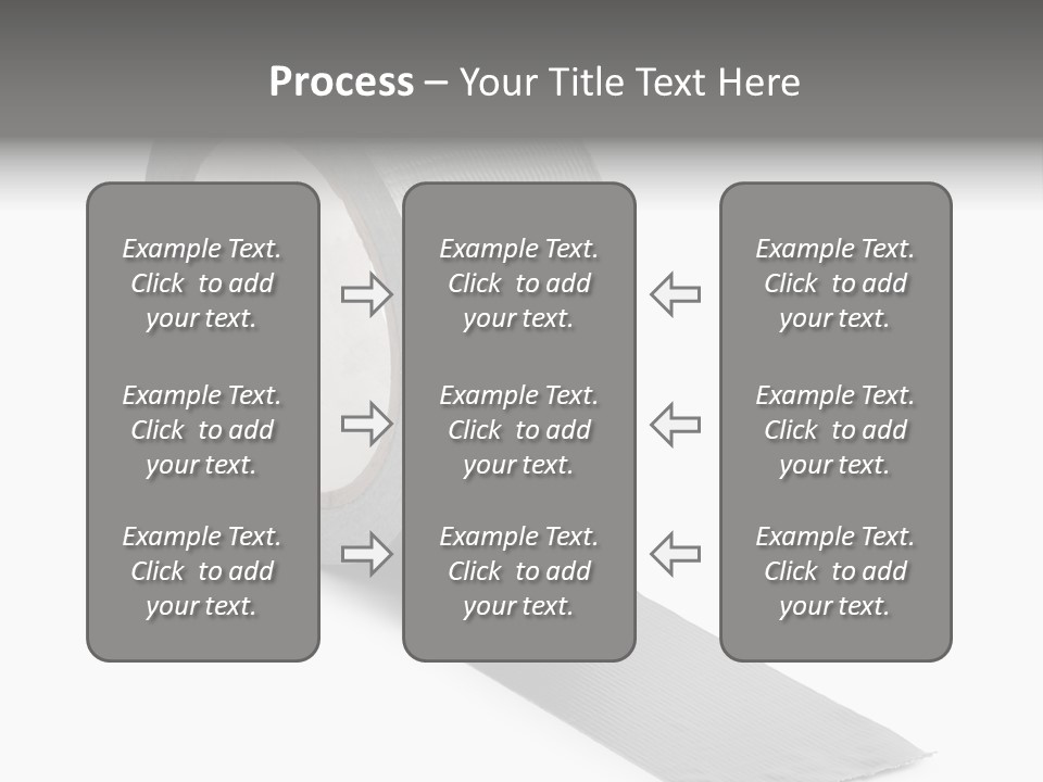 Background Sticky Repair PowerPoint Template