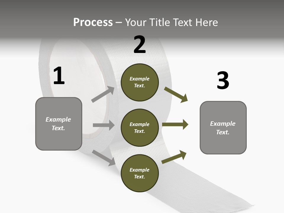 Background Sticky Repair PowerPoint Template