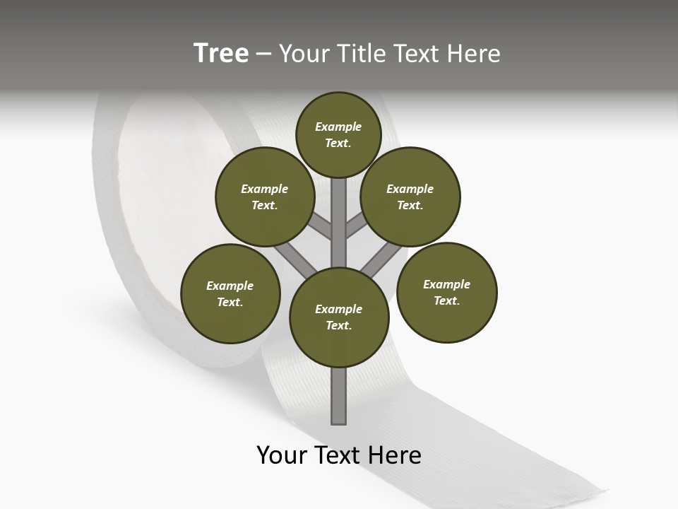 Background Sticky Repair PowerPoint Template